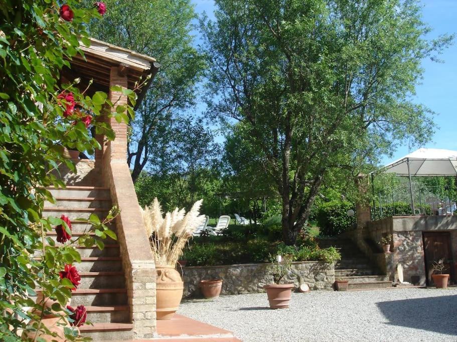 B&B Countryhouse Villa Baciolo San Gimignano Exterior foto